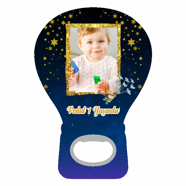 Küçük Prens Temalı Balon Açacak Magneti